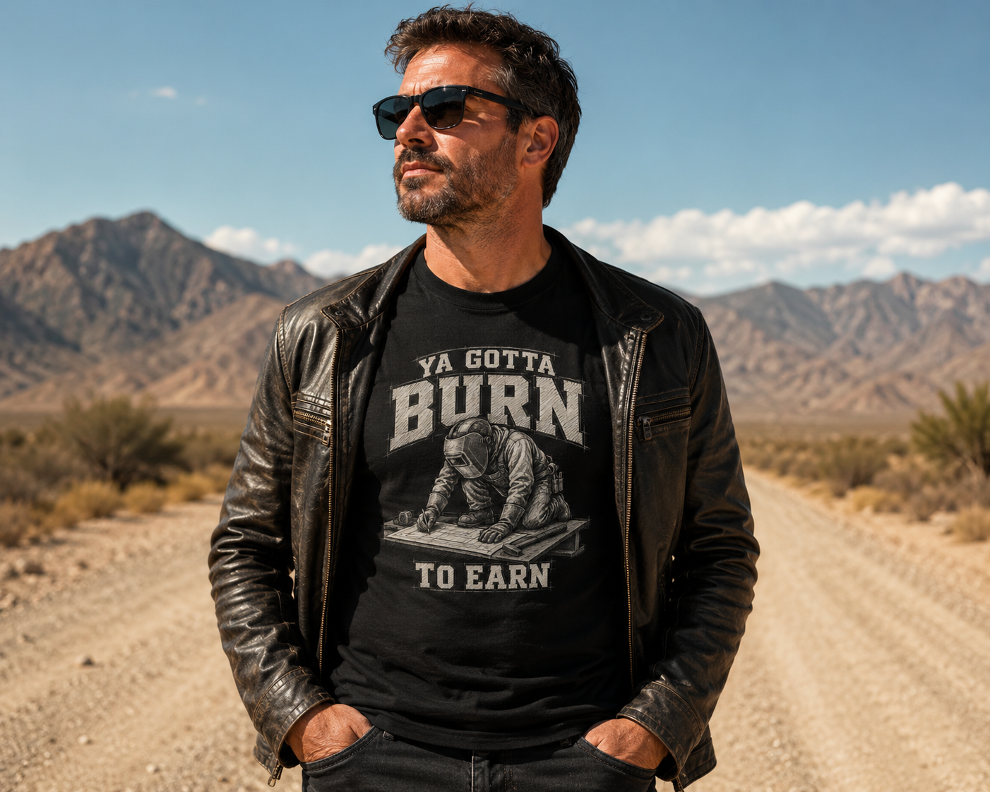 Ya Gotta Burn to Earn T‑Shirt