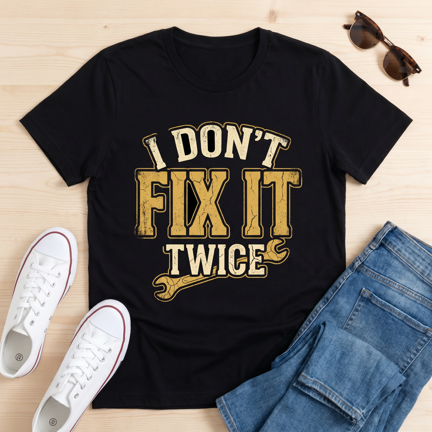I Don't Fix It Twice T-Shirt