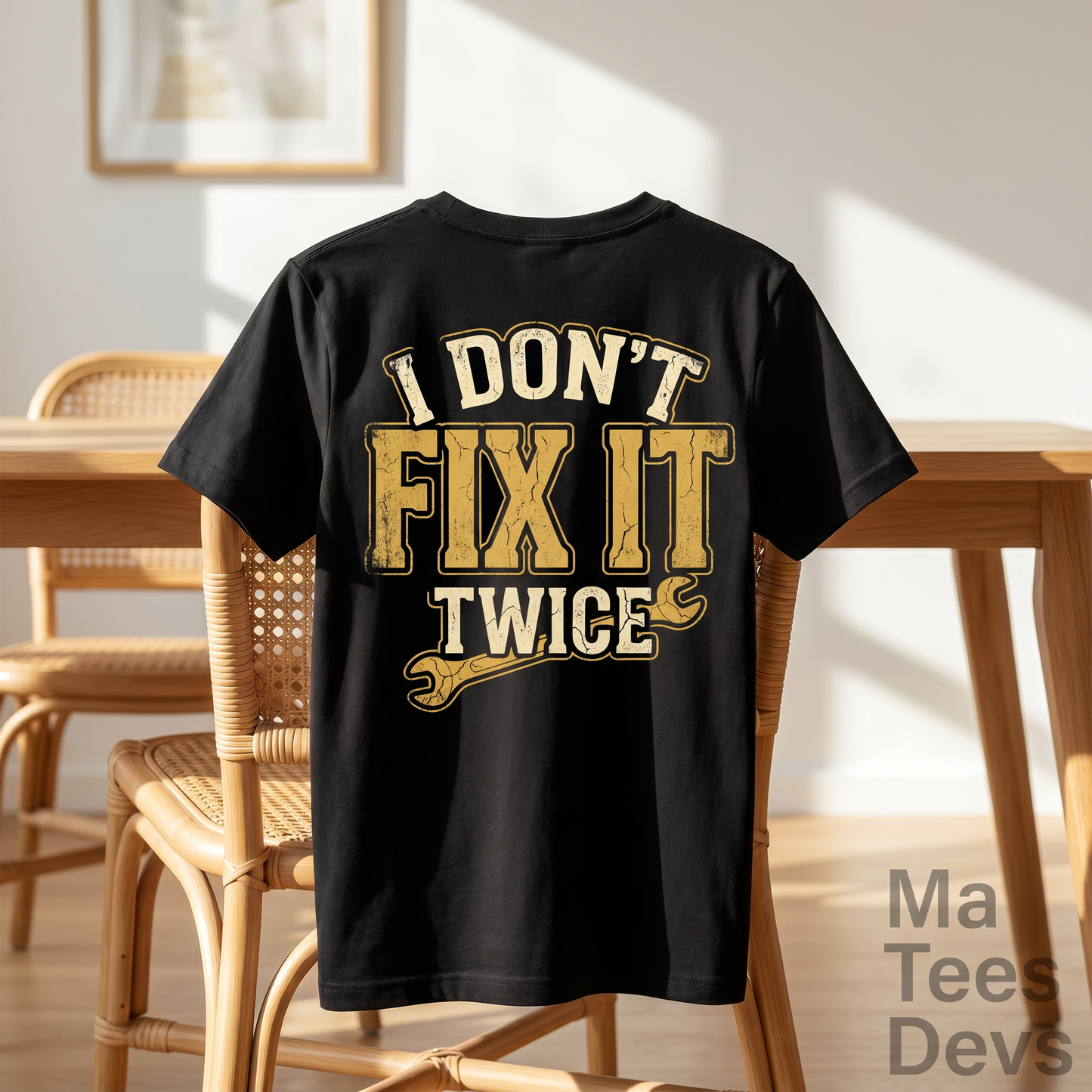 I Don't Fix It Twice T-Shirt